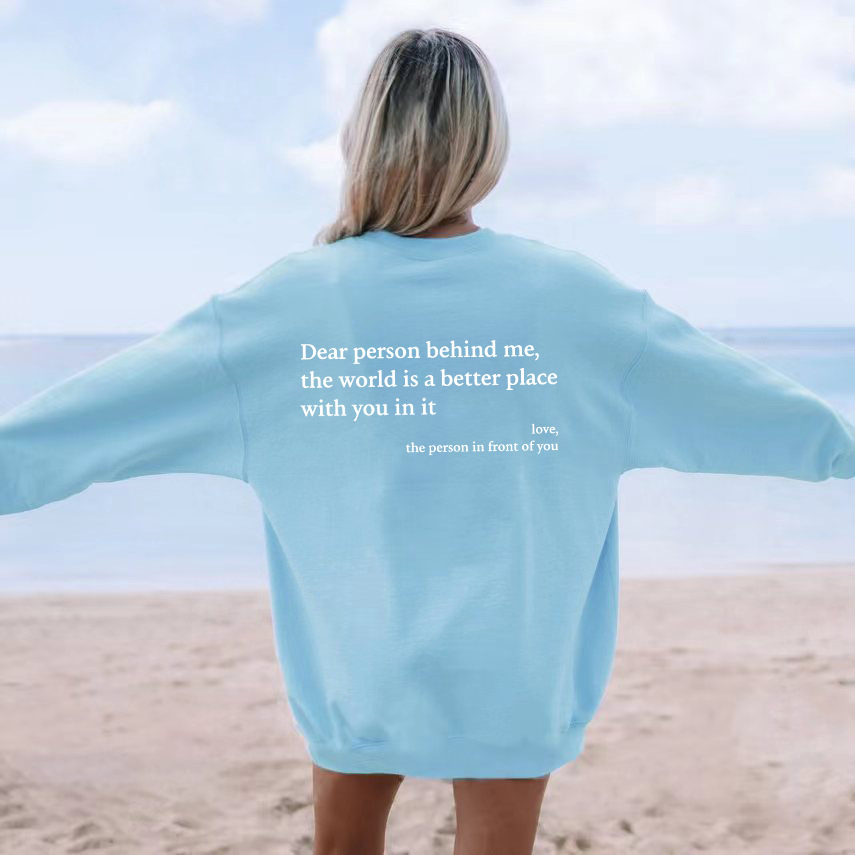 .You Are Enough Sweatshirt.