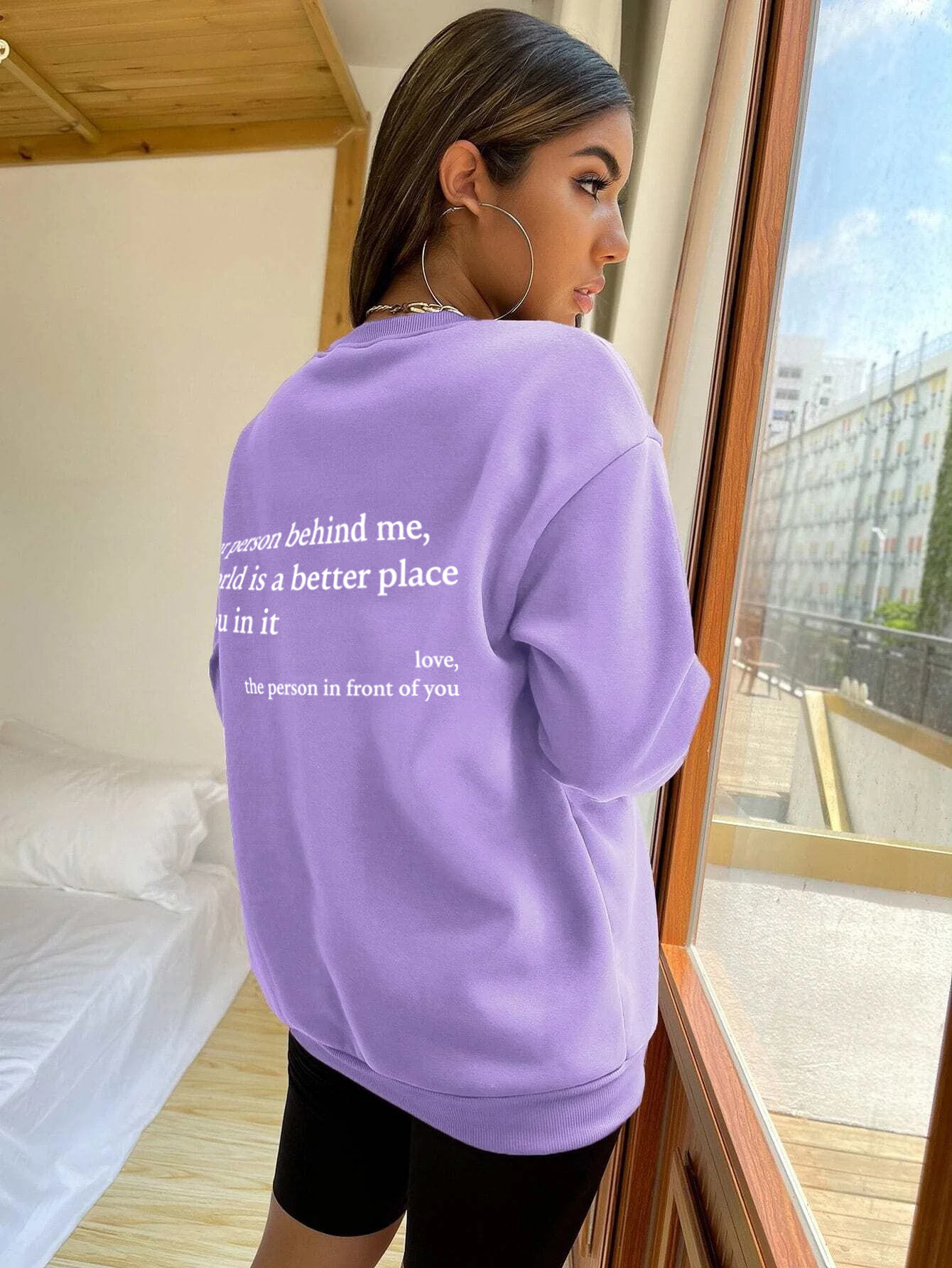 .You Are Enough Sweatshirt.