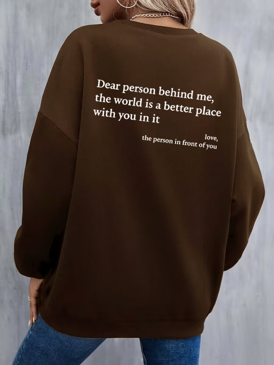 .You Are Enough Sweatshirt.