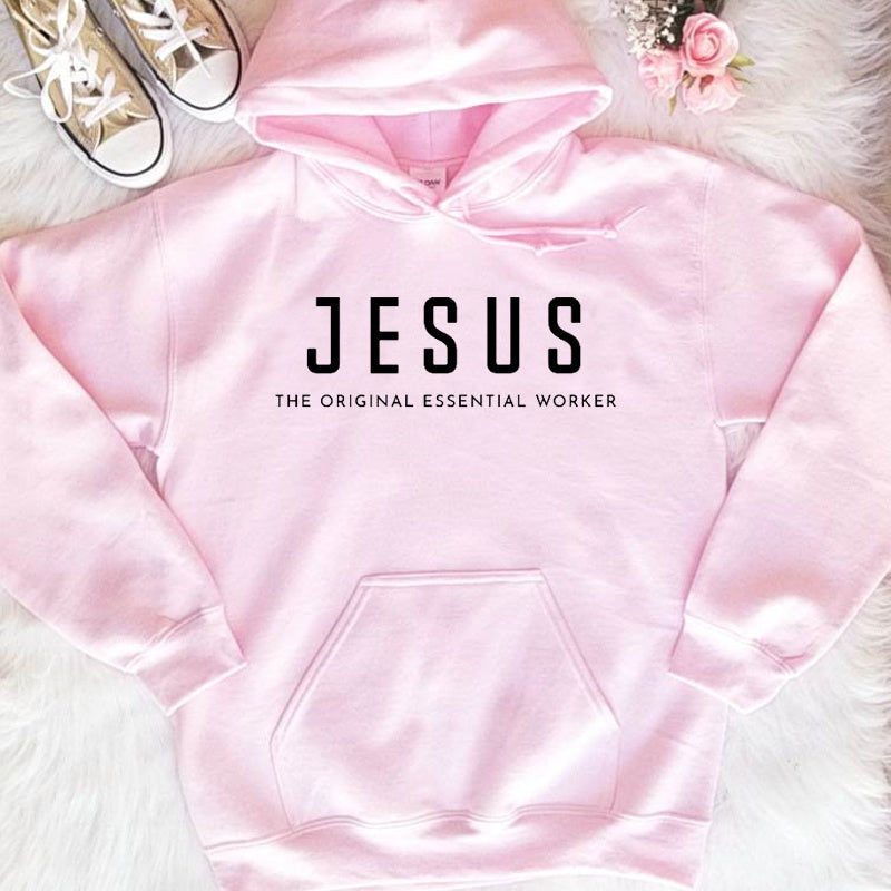 Jesus Essential Worker Hoodie