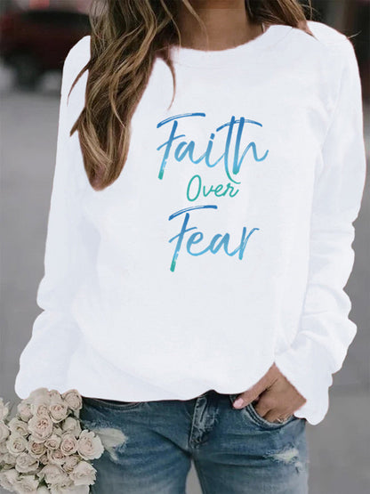 Faith Over Fear Sweatshirt