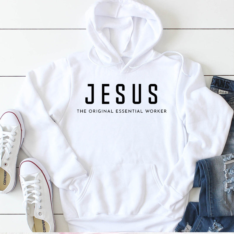 Jesus Essential Worker Hoodie