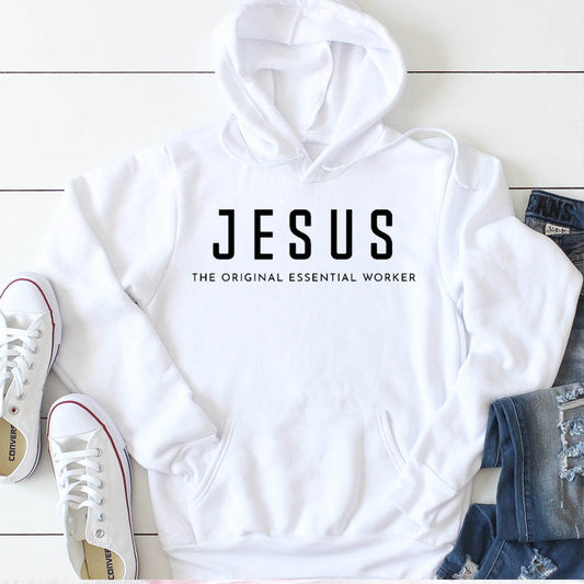 Jesus Essential Worker Hoodie
