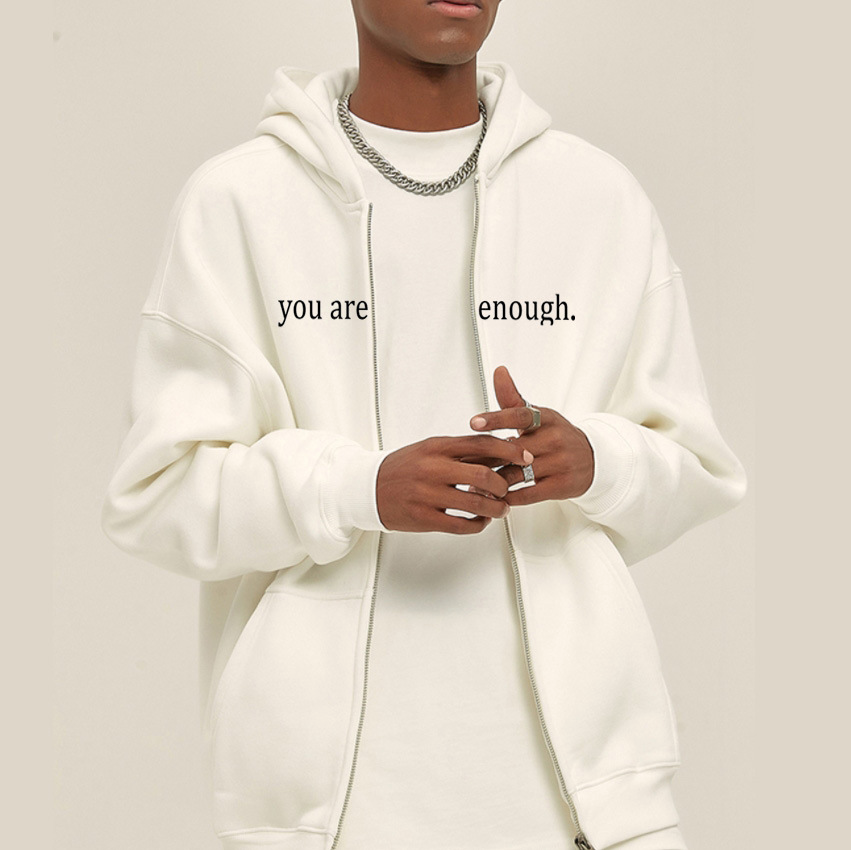 .You Are Enough Zipper.