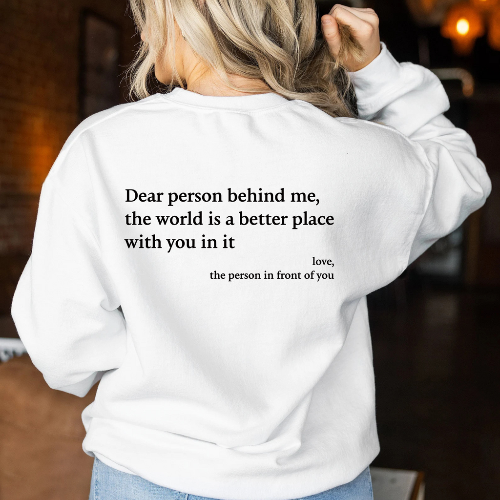 .You Are Enough Sweatshirt.