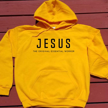 Jesus Essential Worker Hoodie
